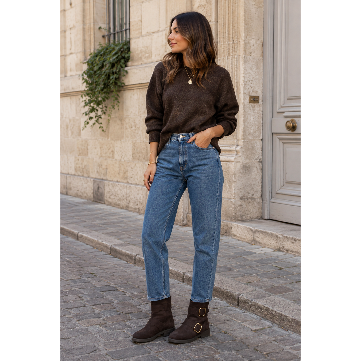 SANTA FE MARION Chocolat Bottines