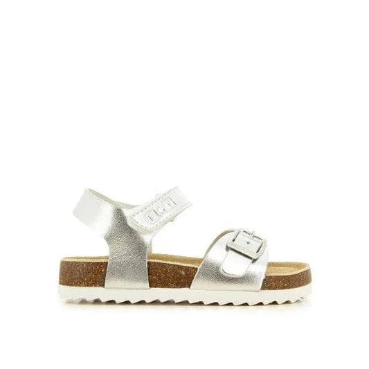Sandales / Nu Pieds BONTON MEMO SWEET Argent Sandales Nu-pieds