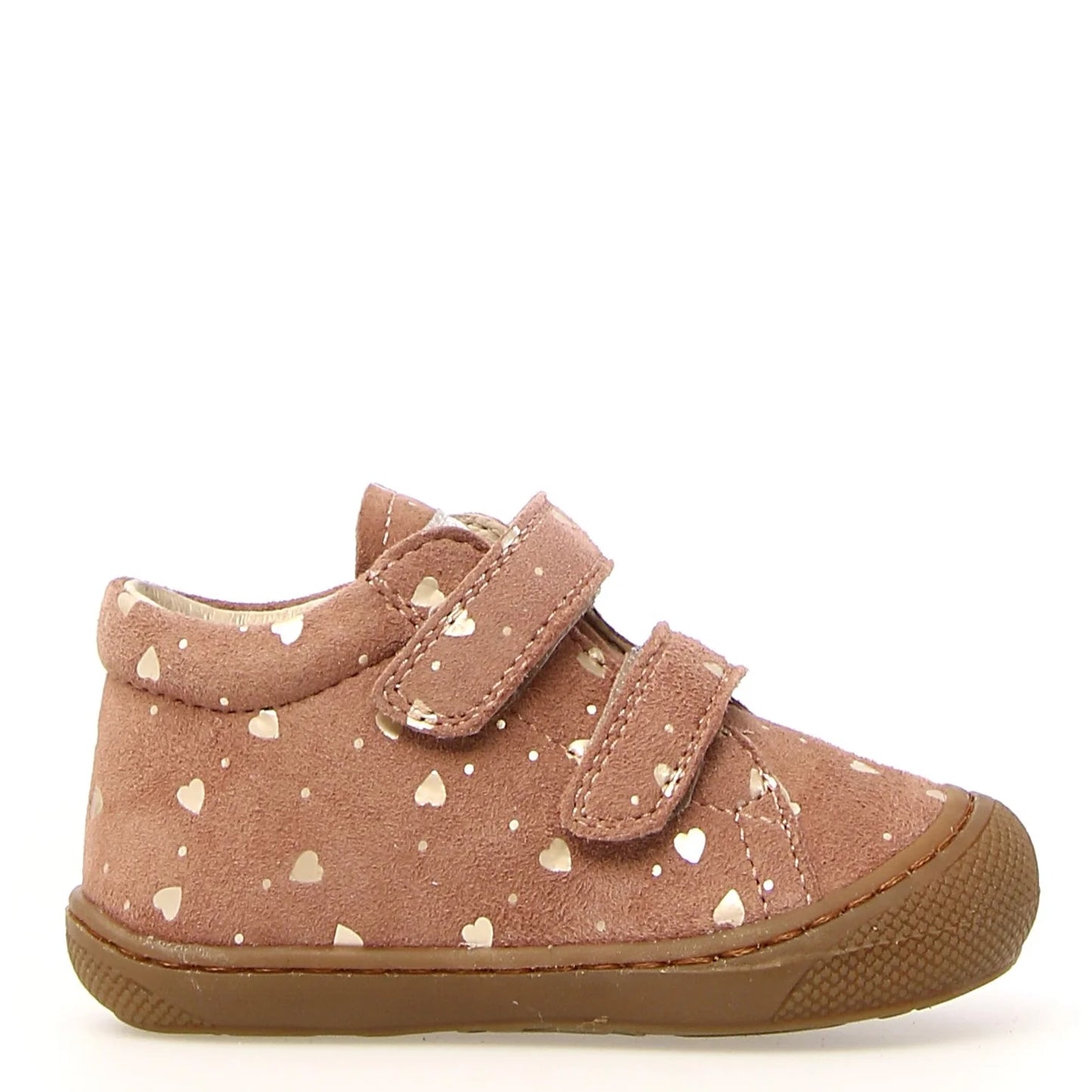 NATURINO COCOON Velcro Laine Love Cipria bottillons