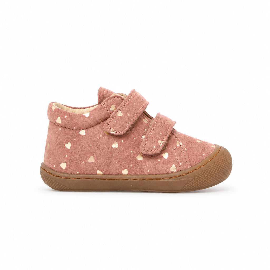 NATURINO COCOON Velcro Laine Love Cipria bottillons