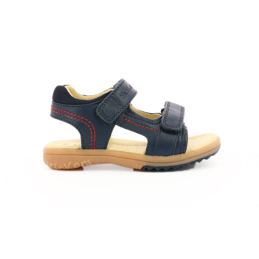 Sandales / Nu Pieds KICKERS PLATINO marine Sandales Nu Pieds