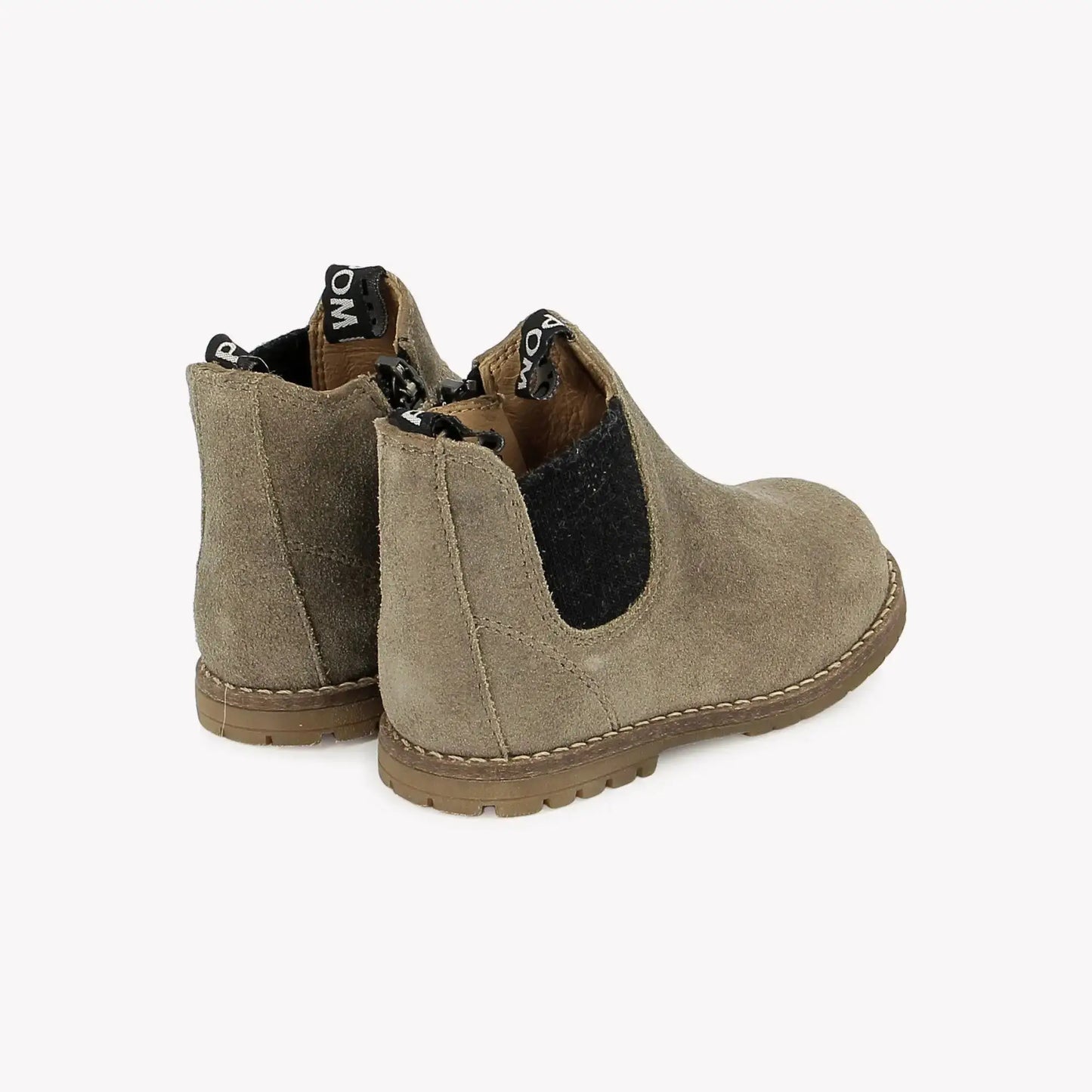 POM D'API BOB JOD ZIP Kaki bottines