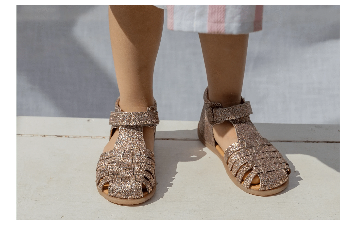 Sandales/nu-pieds POM POM BRAID VL Multi Glitter Sandales Nu-pieds