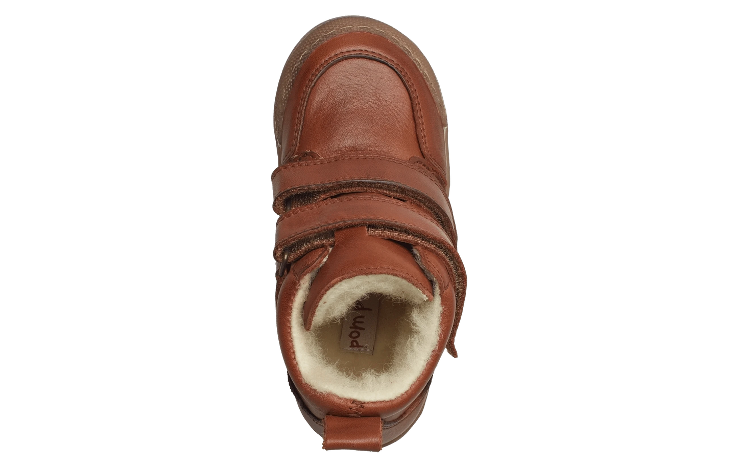 Chaussures Hautes/Botillons POM POM SNEAKERS WOOL BOOTY Camel Boots