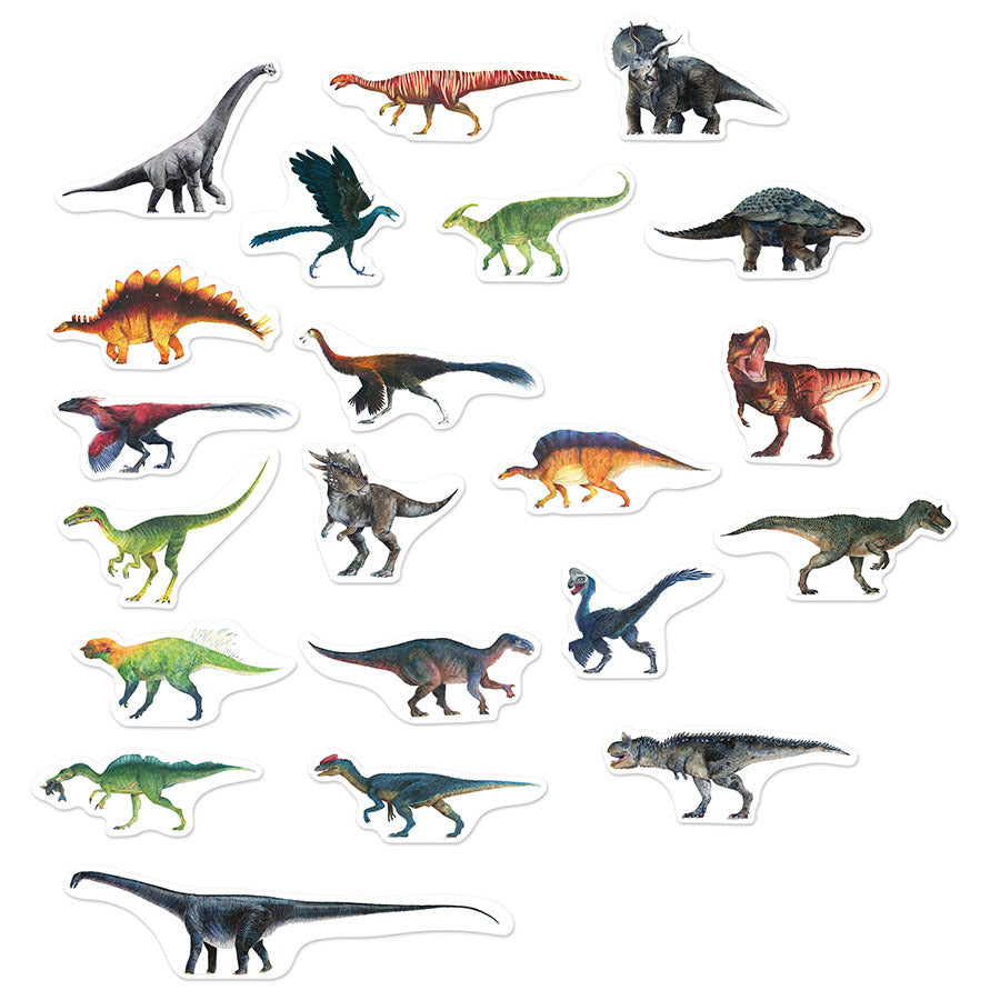 VILAC set de 21 magnets dinosaures 9624
