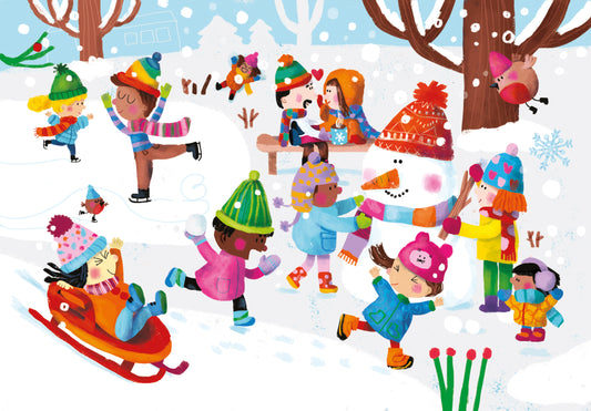 VILAC Livre puzzle encastrement 4 saisons sophia touliatou 7911