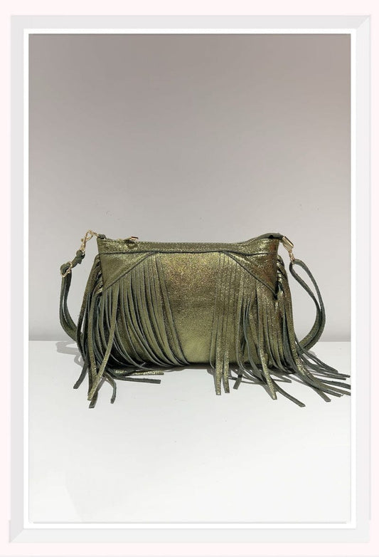 accessoires Sac Iris Kaki Bronze