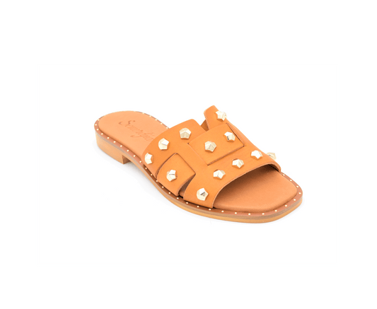Sandales / Nu Pieds adulte SMR semerdjian SILVIA marron mules Sandales Nu pieds