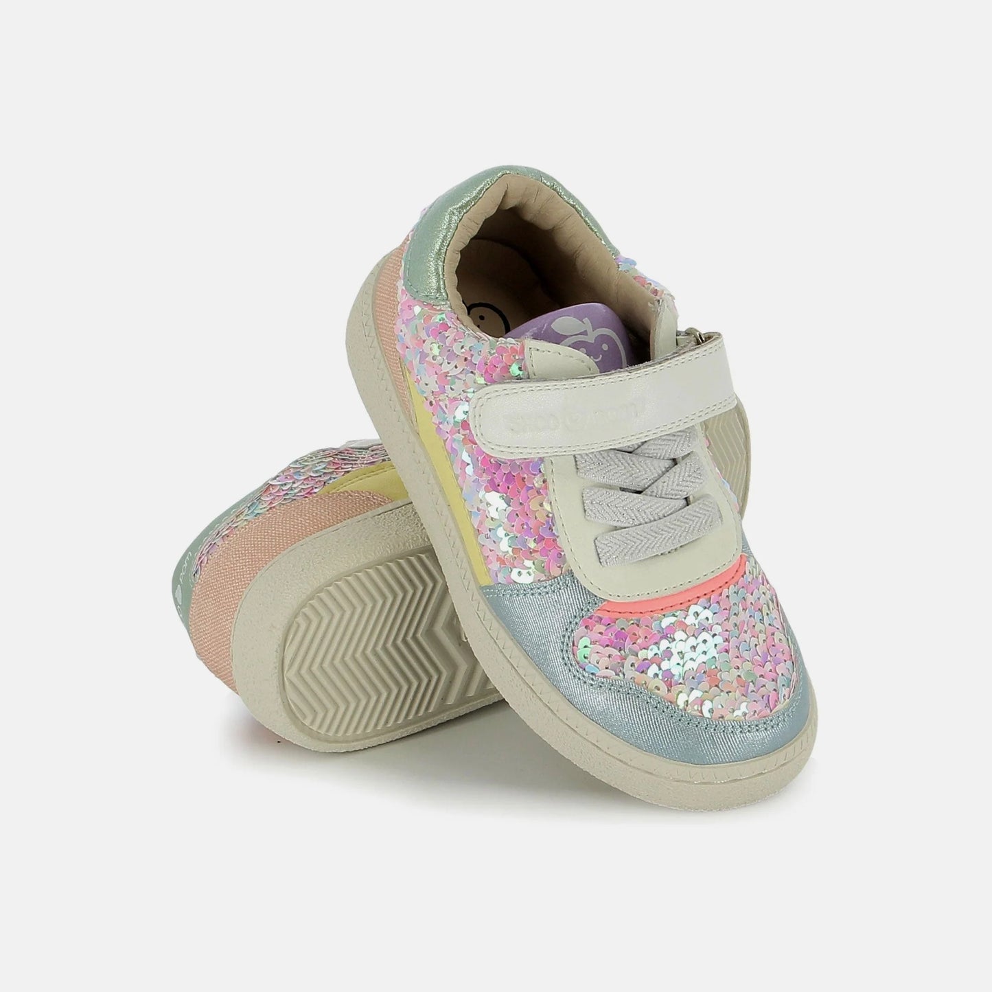 SHOO POM KIX LO CONNECT white Nacre Chaussures Basses/Baskets/Sneakers