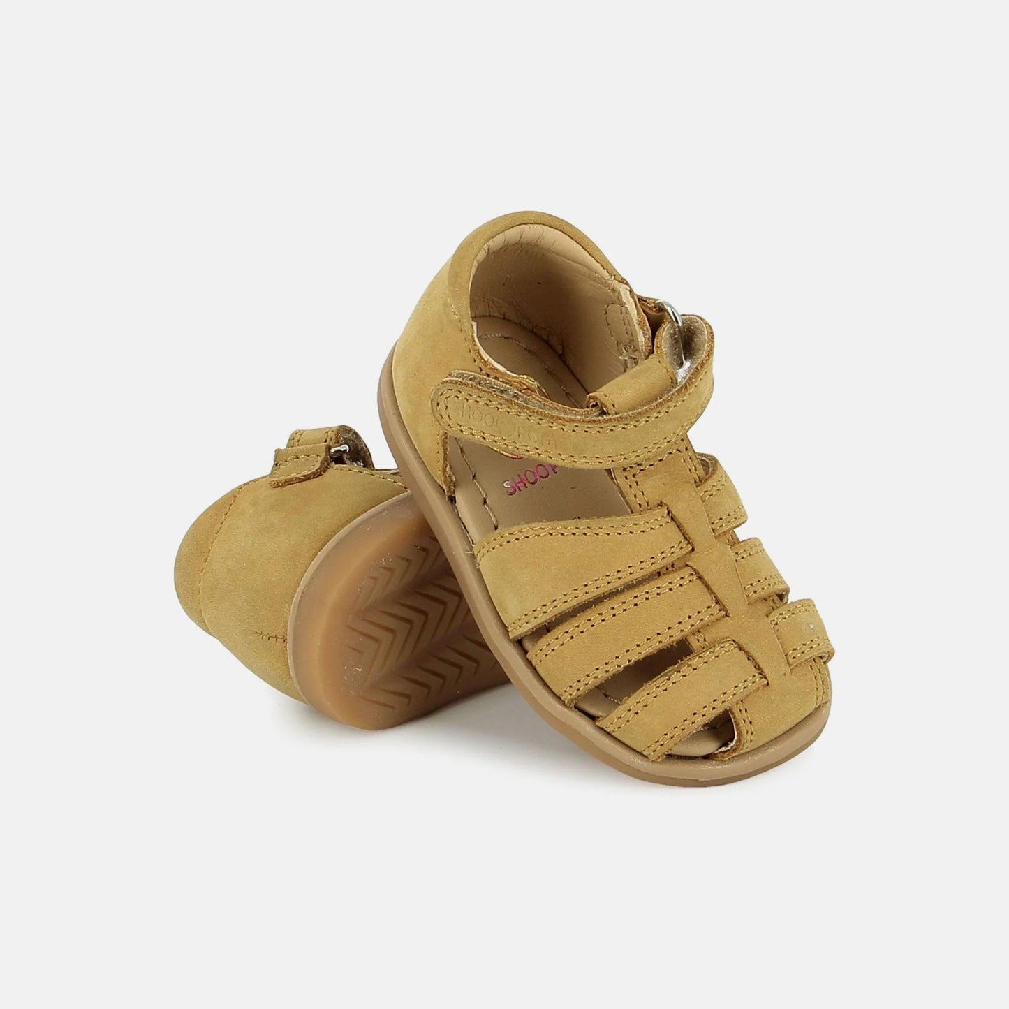 SHOO POM TITY TONTON Craie Desert Sandales Nu Pieds