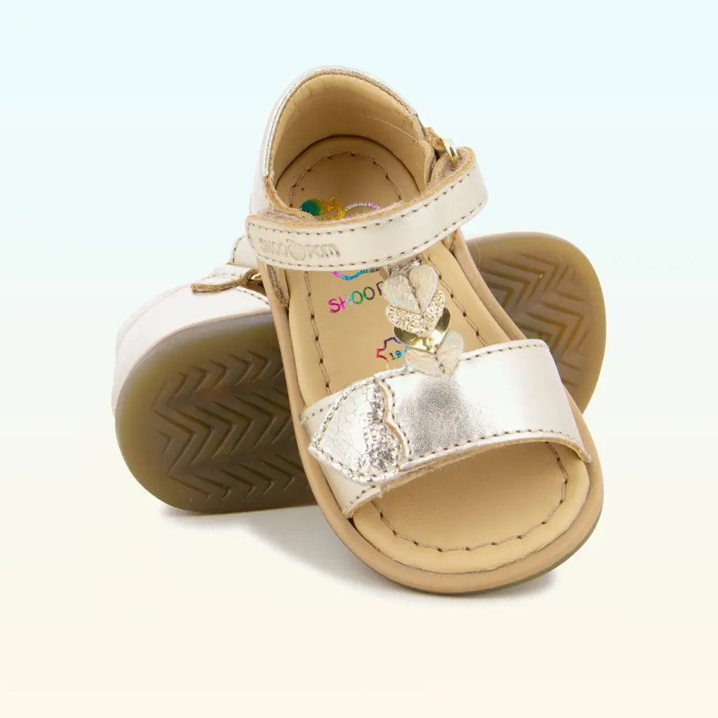 SHOO POM TITY XOXO platine multi Sandales Nu Pieds