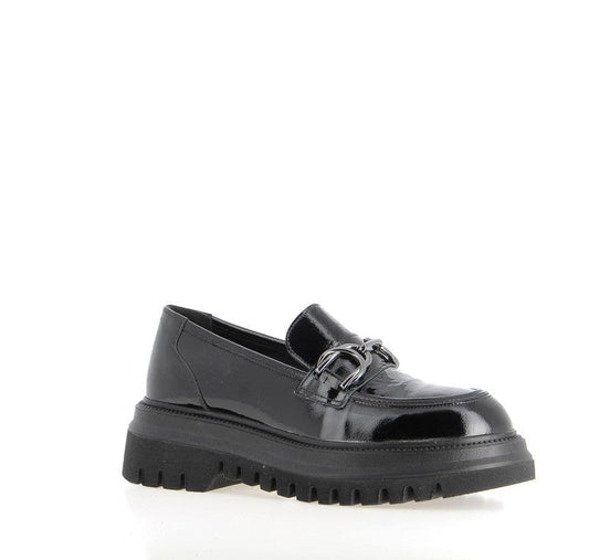 Chaussures COCO ET ABRICOT MENANTEAU Noir Mocassins