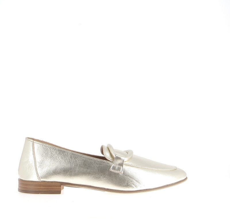 Chaussures COCO ET ABRICOT MOISDON Argent Mocassins