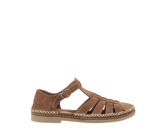 Sandale/nu pied adulte COCO ET ABRICOT MUSIGNY Marron Ecureuil Sandales Fermées