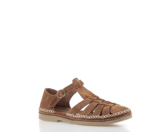 Sandale/nu pied adulte COCO ET ABRICOT MUSIGNY Marron Ecureuil Sandales Fermées
