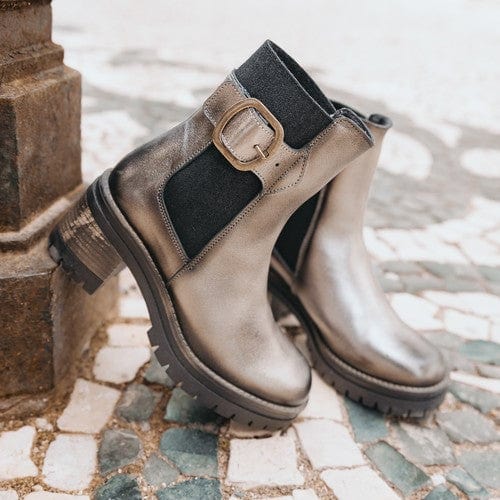 boots/bottines adulte COCO ET ABRICOT ADLINGTON Bronze Bottines