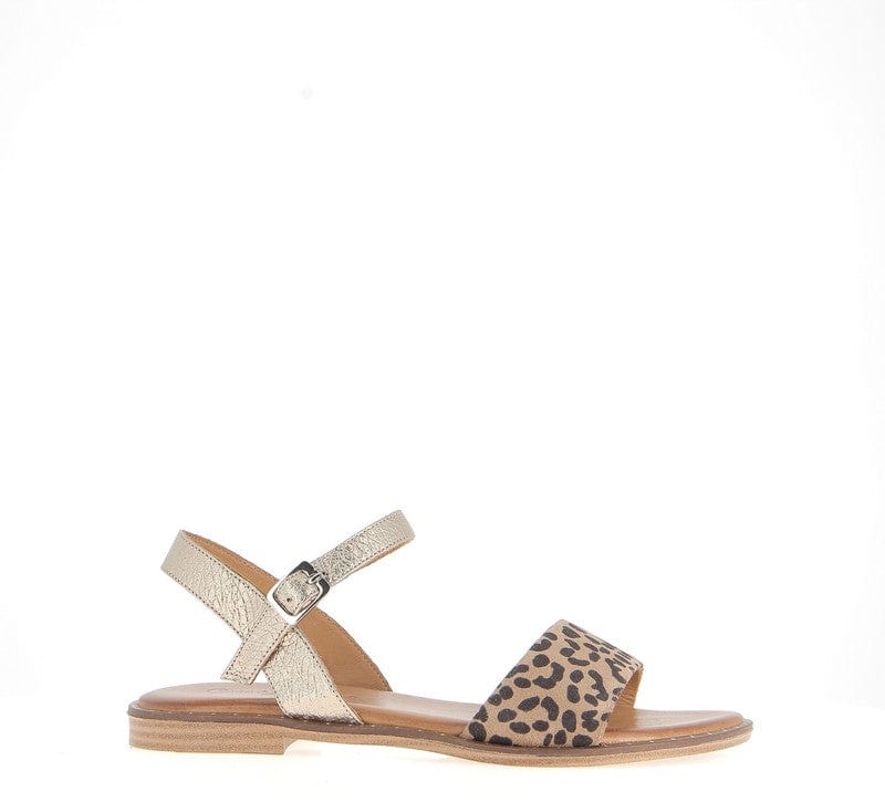 Sandale/nu pied adulte COCO ET ABRICOT MURLES Léopard Sandales Nu-Pieds