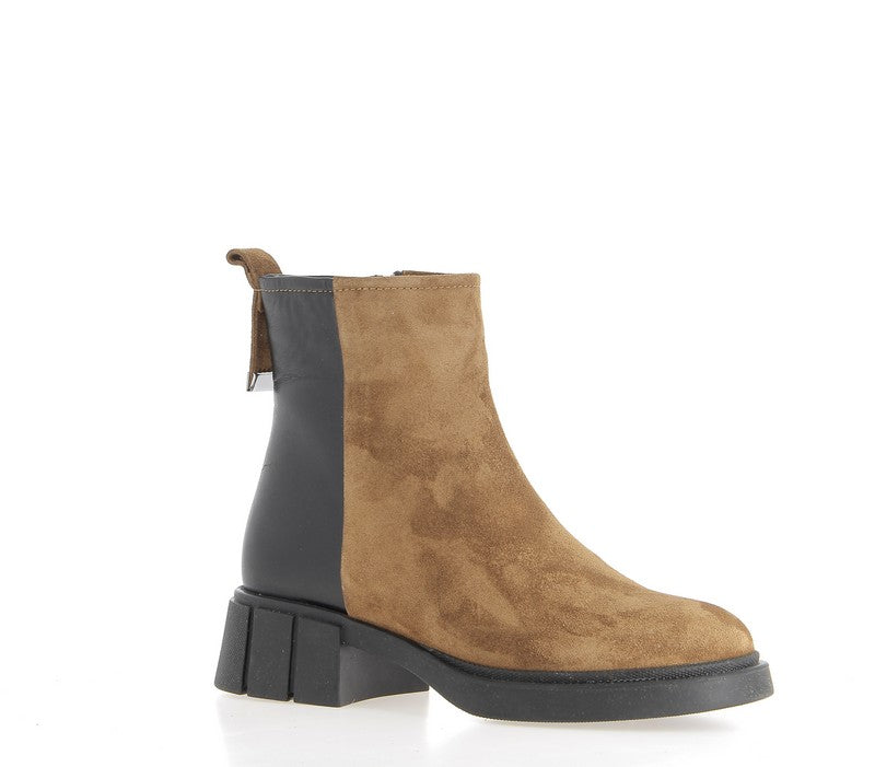 COCO ET ABRICOT MALAUNAY Tabac Bottines