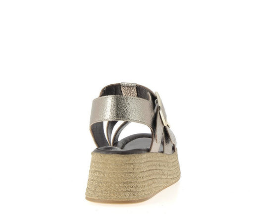 COCO ET ABRICOT MANEGLISE Champagne Sandales Nu Pieds