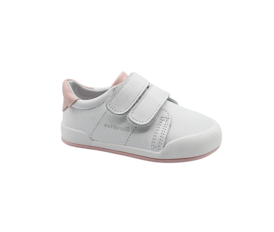 Chaussures Basses/Baskets/Sneakers BLANDITOS LONDRES Blanc Rose Chaussures Basses barefoot