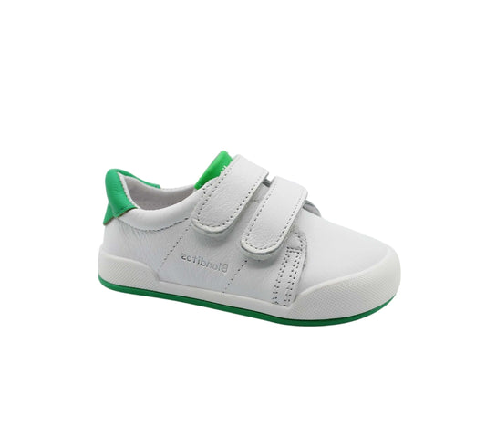 Chaussures Basses/Baskets/Sneakers BLANDITOS LONDRES Blanc vert Chaussures Basses barefoot