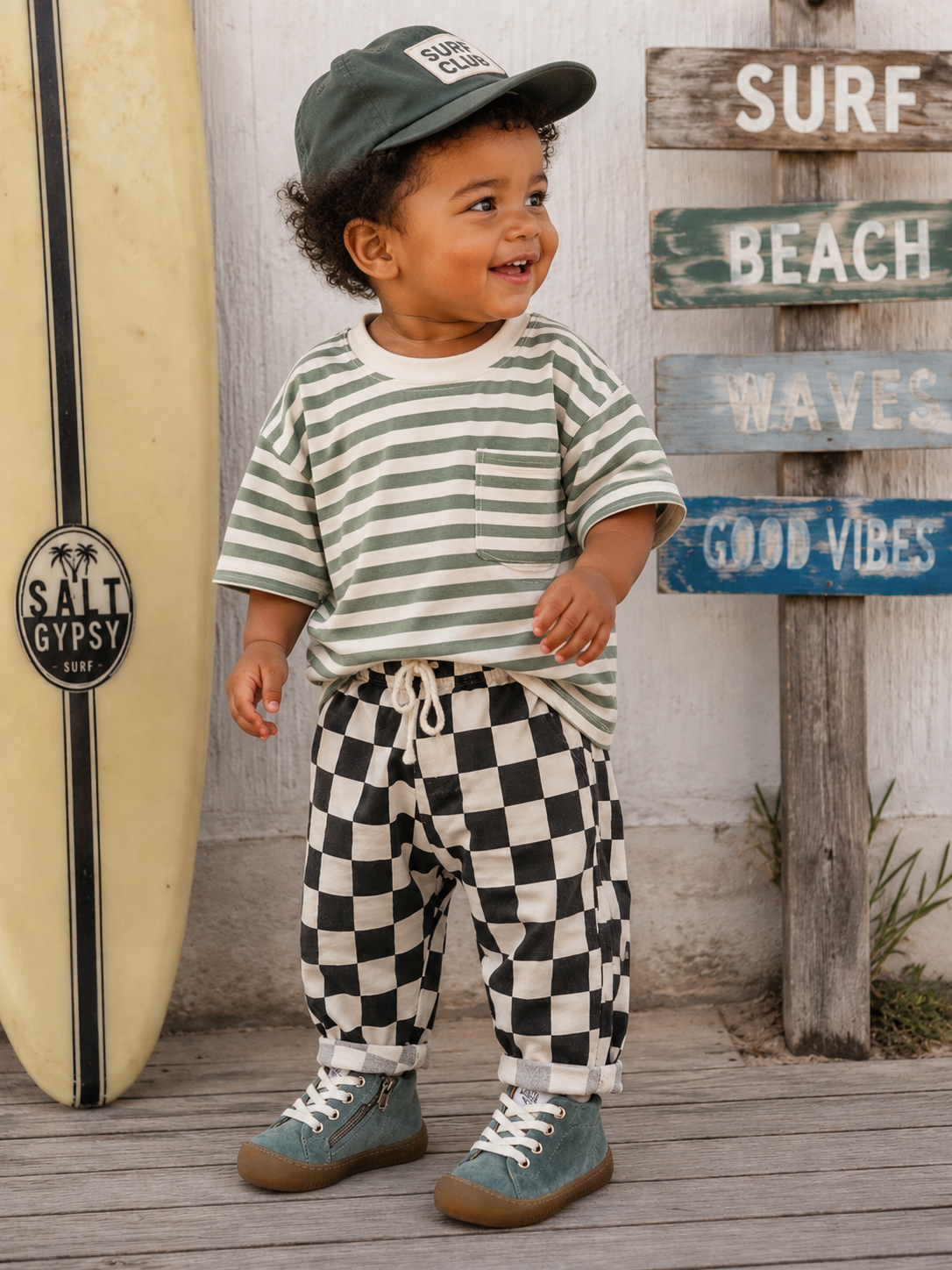 POM D'API YAKA WALK Velours Cinero Bottillons Premiers Pas