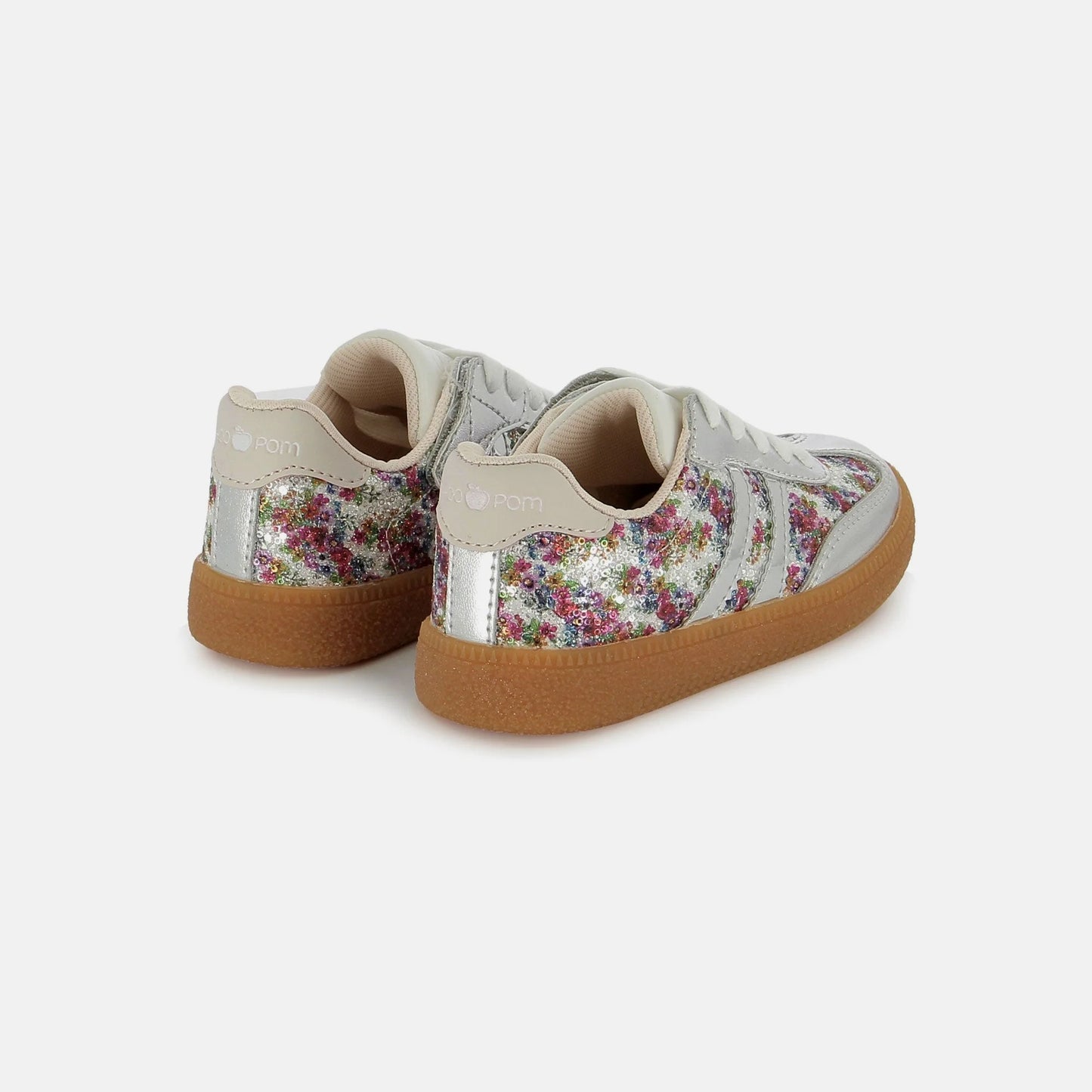 SHOO POM YUZU FAST LACE Silver Chaussures basses/baskets/sneakers