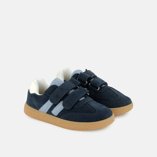 Chaussures Basses/Baskets/Sneakers SHOO POM YUZU LO SCRATCH Navy Baskets