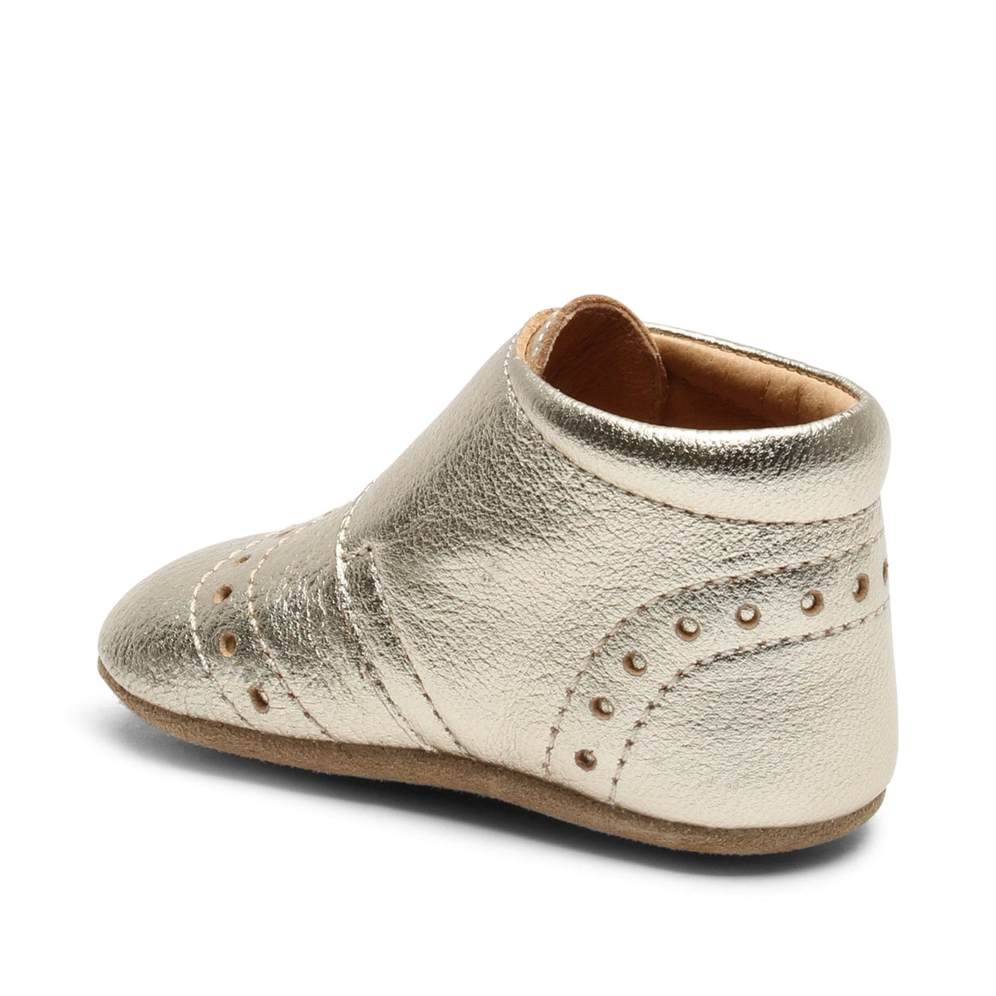 Pre marche BISGAARD PETIT Gold chaussures botillons prémarche