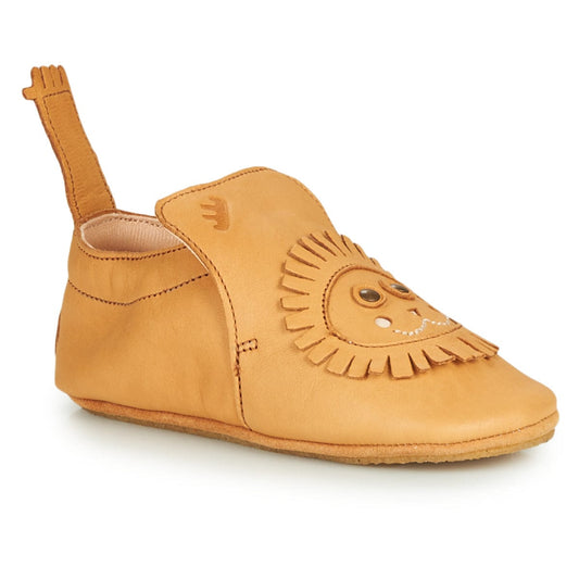 chausson EZPZ easy peasy blublu lion camel chaussons cuir