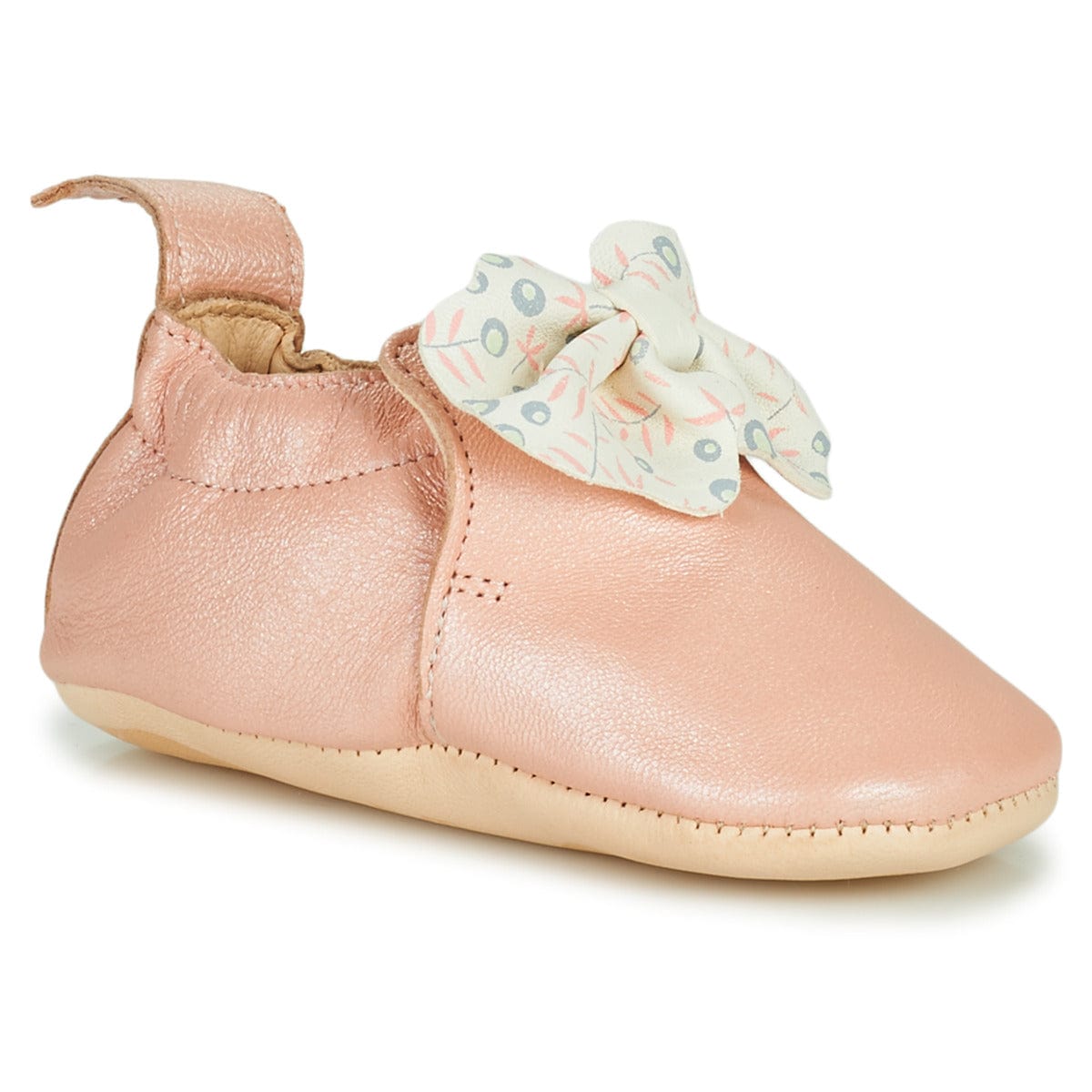 chausson EZPZ easy peasy BLUMOO noeud chaussons cuir