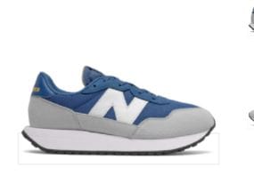 Sneakers/Baskets adulte 36 NEW BALANCE GS 237 ob1 bleu sneakers baskets