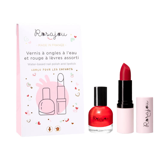 accessoires Coffret Duo « Madame » Vernis à ongles et rouge à lèvres RDUO03B