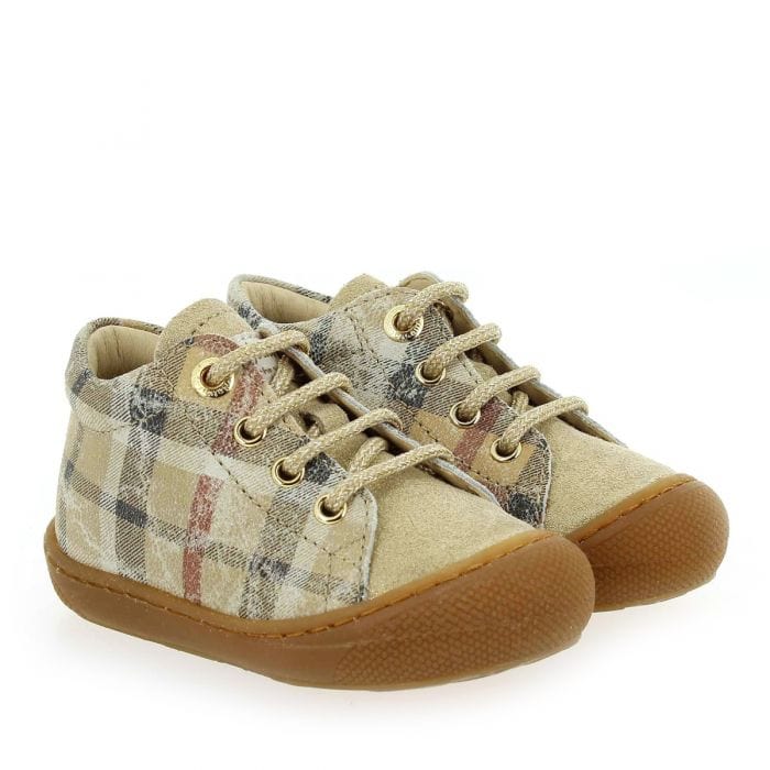 Chaussures Hautes/Botillons 18 NATURINO COCOON imprimé Scots Platinium Burberry chaussures botillons 8053461710300