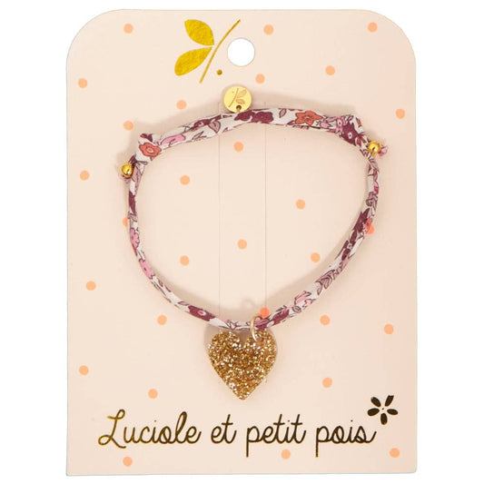 accessoires Bracelet Liberty Ava spring (cœur or) B_17
