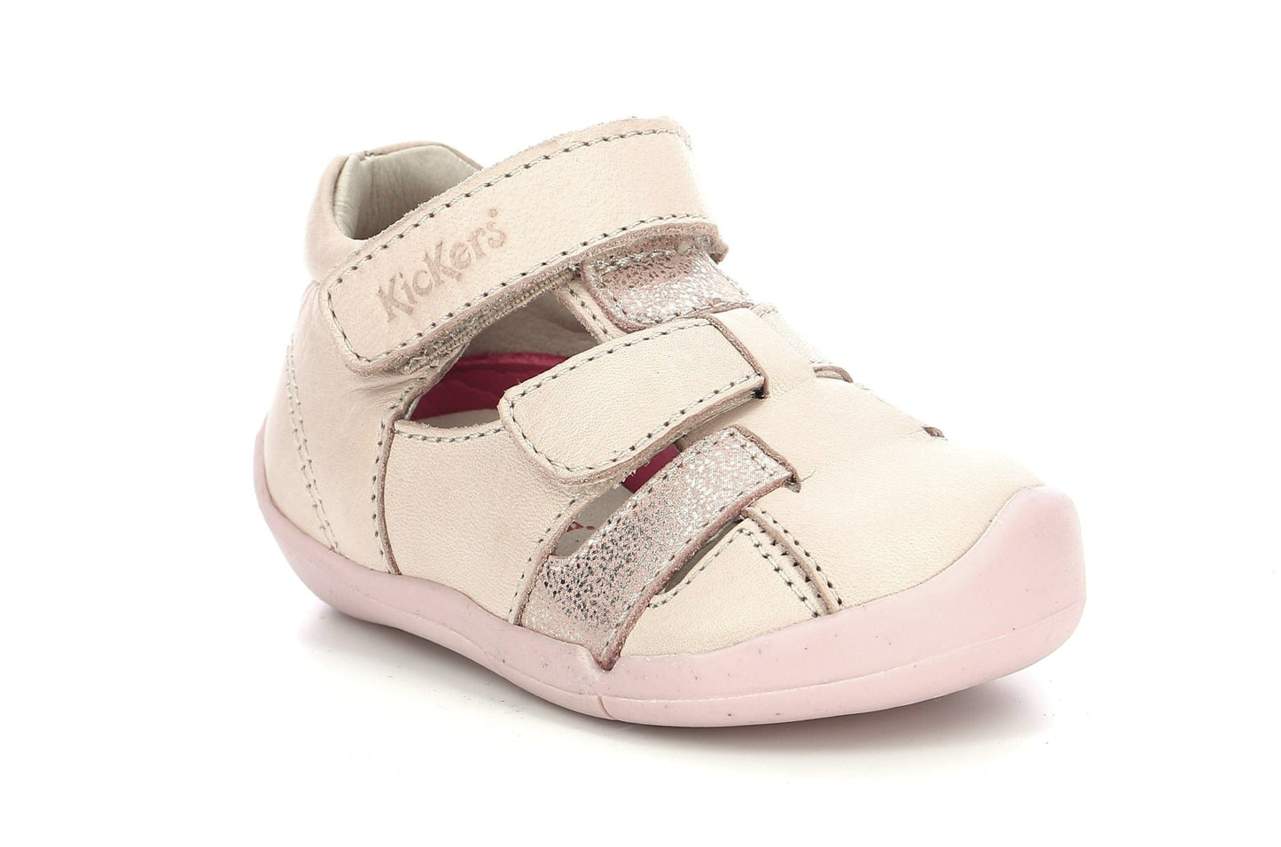 Babies/Salomés KICKERS WASABOU rose Babies/Salomés