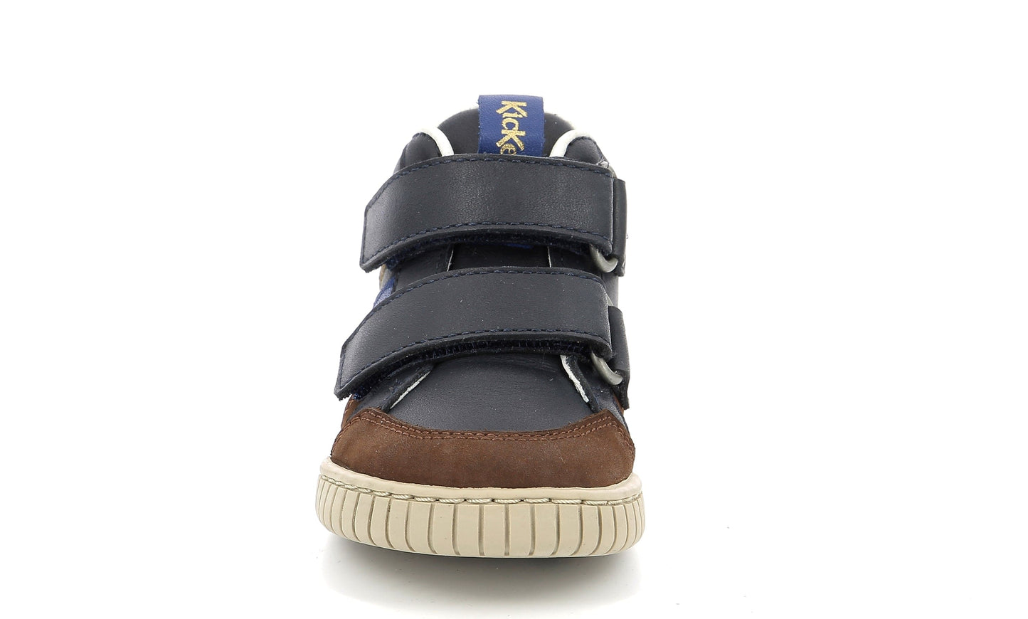 Chaussures Hautes/Botillons 34 KICKERS WINCKY VELC marine marron Chaussures Hautes Sneakers 3616426651565