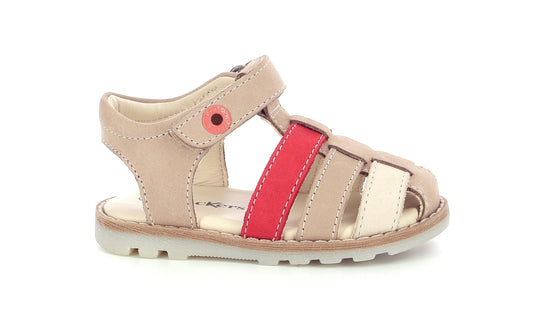 Sandales / Nu Pieds 27 KICKERS NONOSTI beige Sandales Nu Pieds 3616425090846