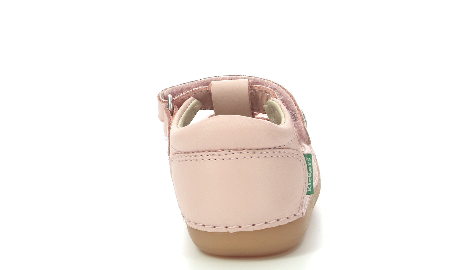 Babies/Salomés 18 KICKERS SUSHY rose clair uni prémarche premiers pas salomés 3616425160037
