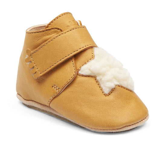 chausson EZPZ easy peasy kiny etoile camel chaussons cuir