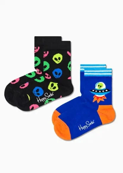accessoires HAPPY SOCKS CHAUSSETTES KALN02 93000 Alien noir