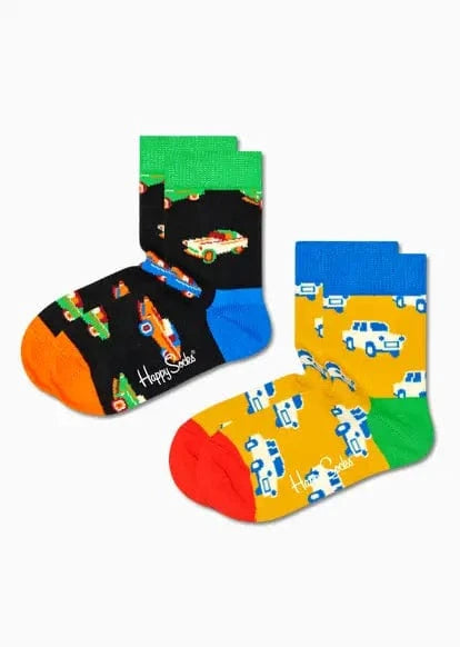 accessoires HAPPY SOCKS CHAUSSETTES KCAR02 93000 Car noir