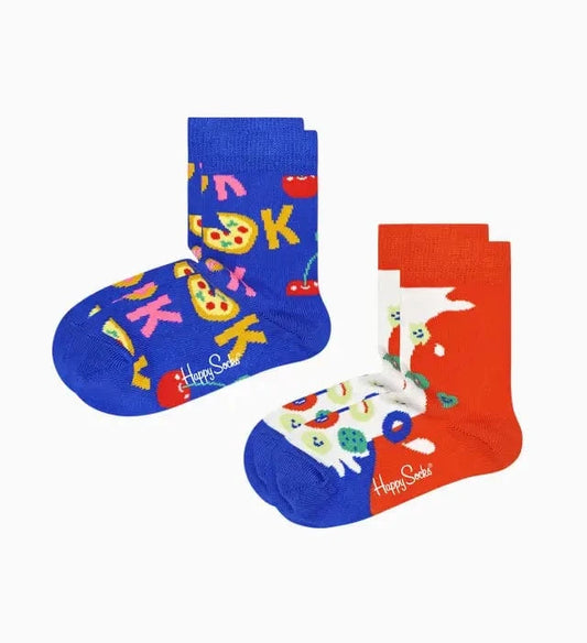 accessoires HAPPY SOCKS CHAUSSETTES KOKC02 6300 cereal violet