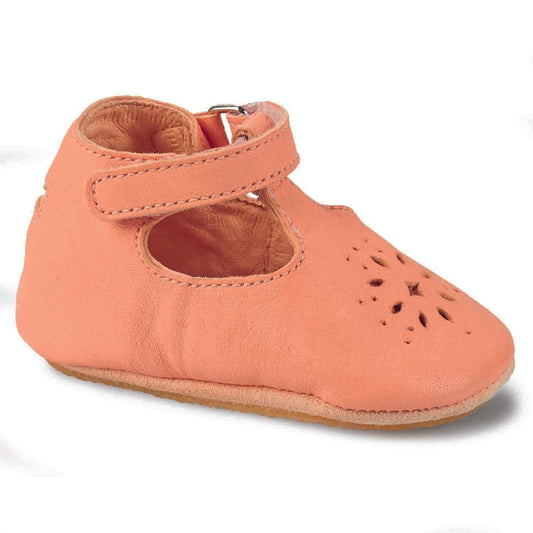 chausson EZPZ easy peasy Lillyp peche chaussons cuir babies