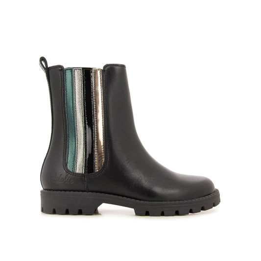 boots/bottines 33 ADOLIE MISTY MID Noir boots 3663890095104