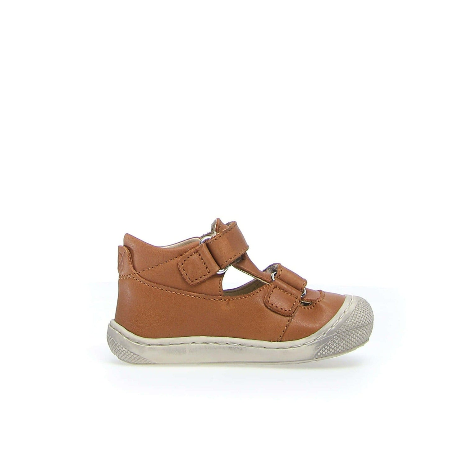 Babies/Salomés 19 NATURINO PUFFY bone cognac Salomés 8053461344055