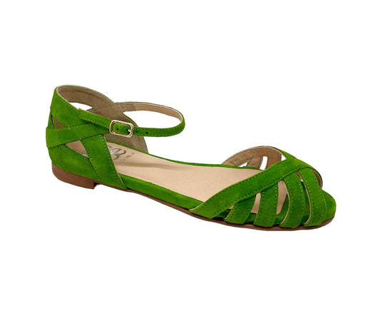 Sandales / Nu Pieds adulte 39 Studio Mode Francesca vert Sandales / Nu Pieds adulte
