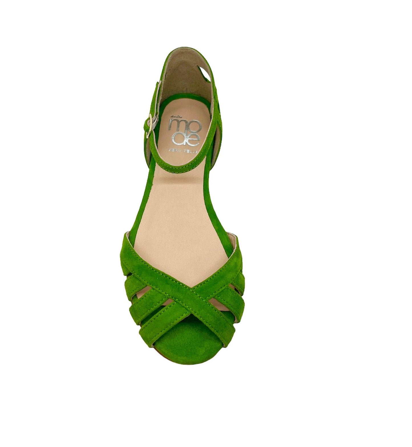 Sandales / Nu Pieds adulte 39 Studio Mode Francesca vert Sandales / Nu Pieds adulte