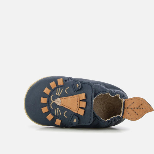 Chaussons SHOO POM SHOO LEO marine chaussons
