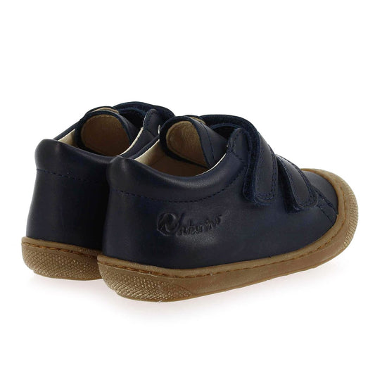 Chaussures Hautes/Botillons NATURINO COCOON velcro bleu marine botillons